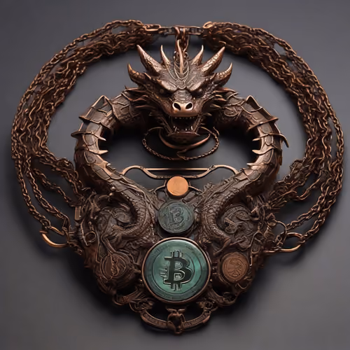DRAGON NECK PIECE #5853