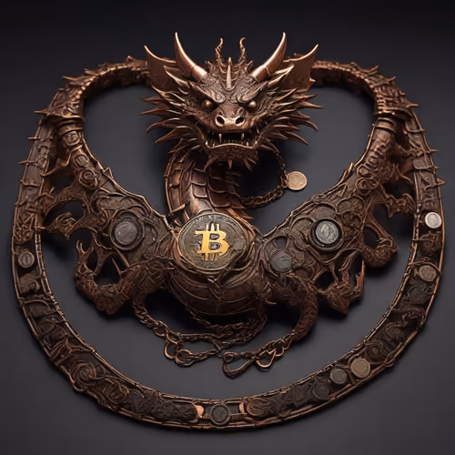DRAGON NECK PIECE #6637