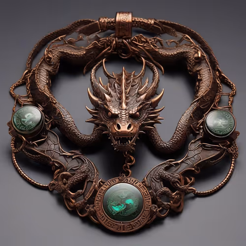DRAGON NECK PIECE #6960