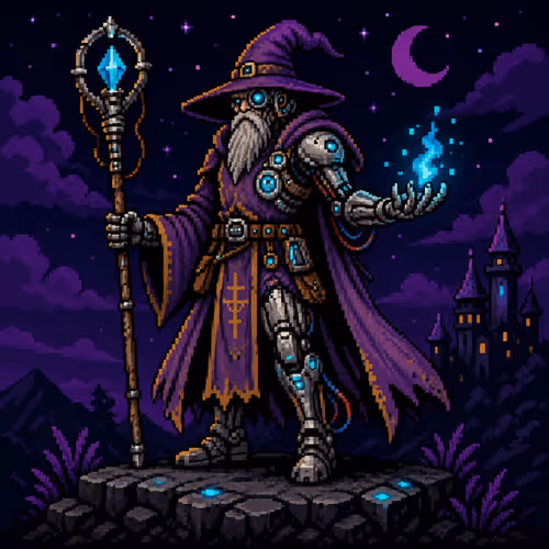 Cyborg Dark Mage