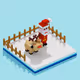 Santa Claus & Reindeer