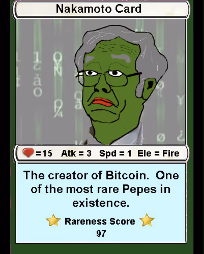 RAREPEPE | Series 1 Card 1