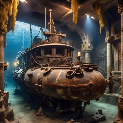 Historic submarine NTF