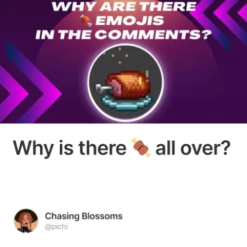 Why is there 🍖 all over? #1