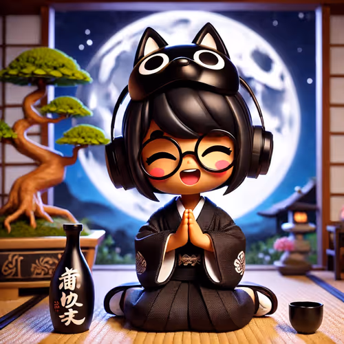 Kokeshii BONSAI Punks First MINT SBT BLACK