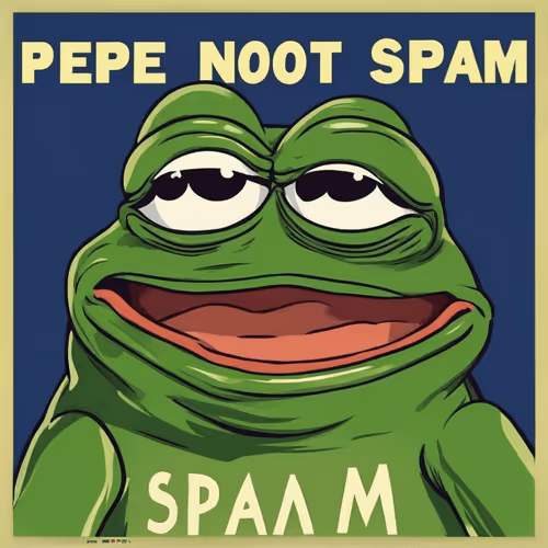 Pepe not spam 15/200