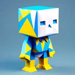 Block Head Man 4 OF 10 Series 2