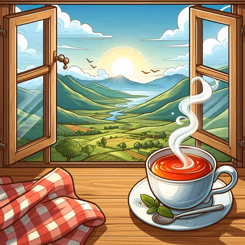 Tea and Landscape #41
