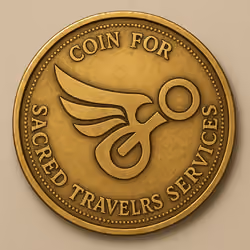 Sacred travelers coin #7