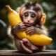 The baby monkey