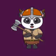 Warrior Panda #1833