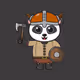 Warrior Panda #2486
