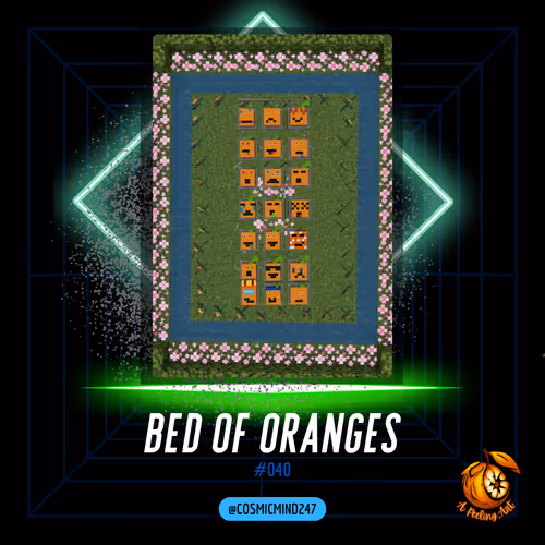 Universe of Oranges - Cosmicmind247 NFTs #040