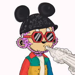 6834