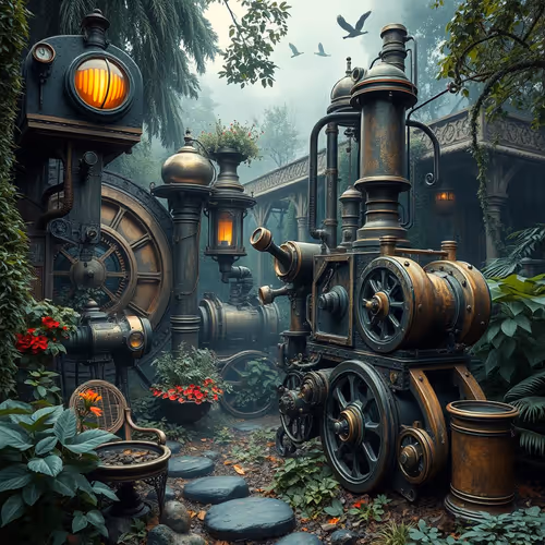 Steampunk Gardens Base