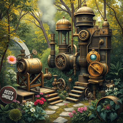 Steampunk Gardens Base