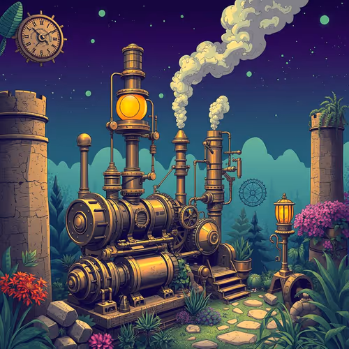 Steampunk Gardens Base