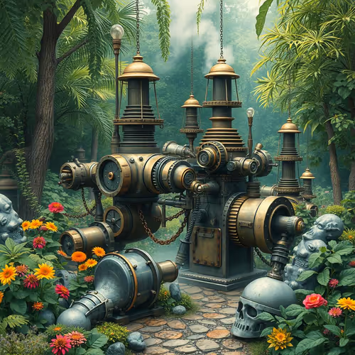 Steampunk Gardens Base