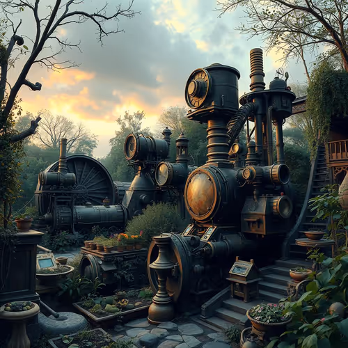 Steampunk Gardens Base