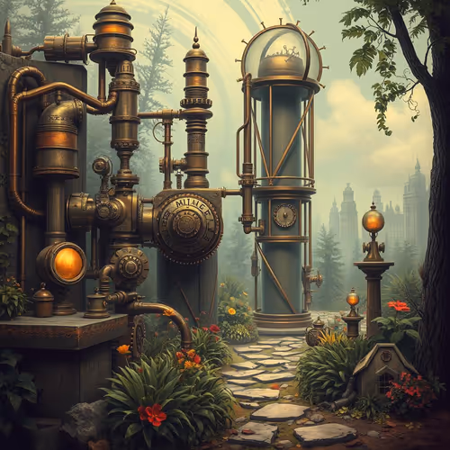 Steampunk Gardens Base