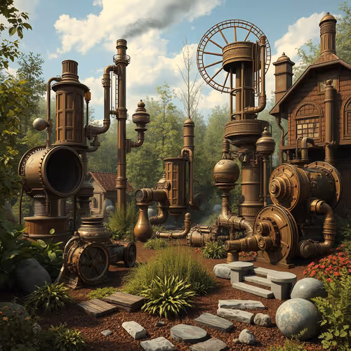 Steampunk Gardens Base
