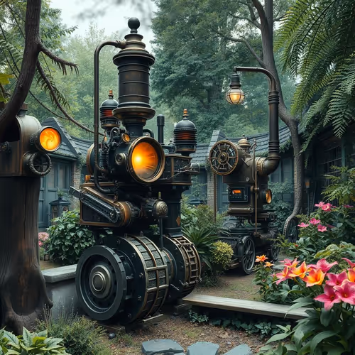 Steampunk Gardens Base