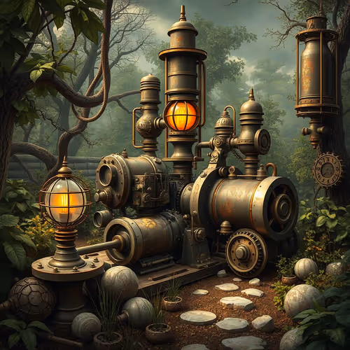 Steampunk Gardens Base
