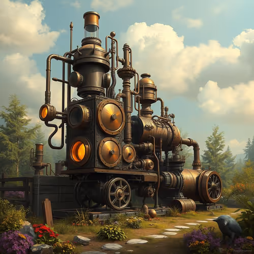 Steampunk Gardens Base