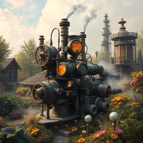 Steampunk Gardens Base