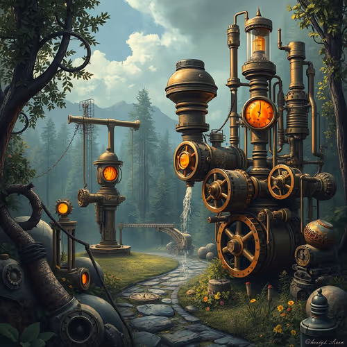 Steampunk Gardens Base