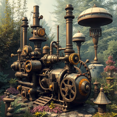 Steampunk Gardens Base