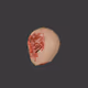 #2: Lifeless Head From Gaunt Eyes