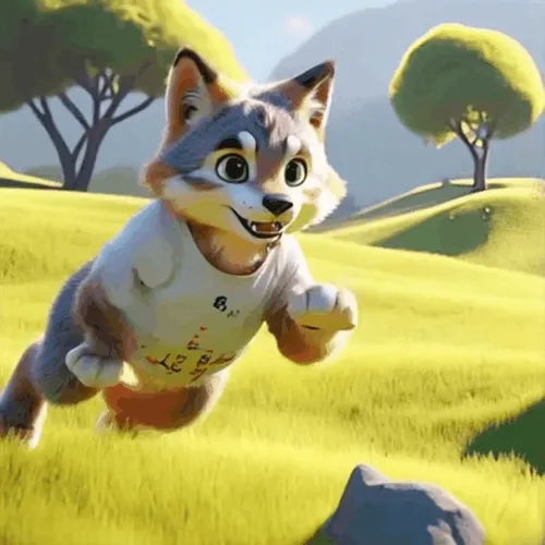 Cute Wolf