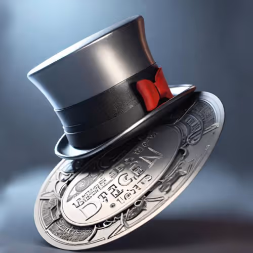 degen silver hat