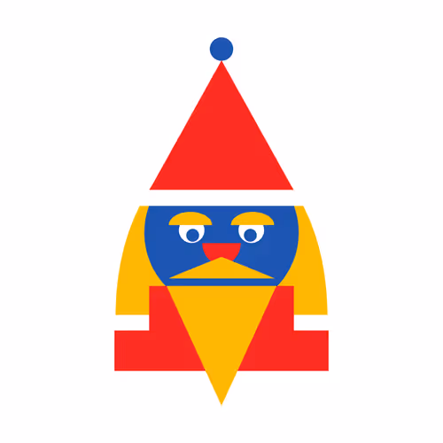 Looking Down Santa  | Bauhaus Nikolaus