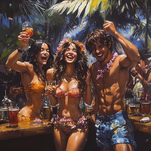 Tropical Island Party