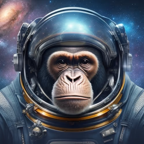 Astronaut Monkey