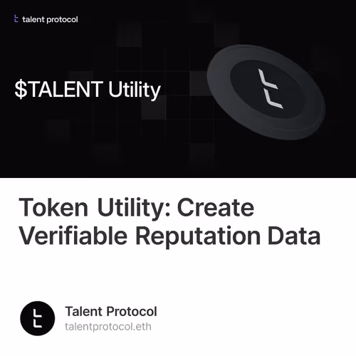 Token Utility: Create Verifiable Reputation Data 21