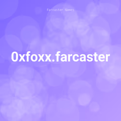 0xfoxx.farcaster