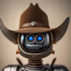 Robot with hat