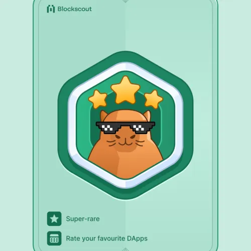 Blockscout ratings badge #1436