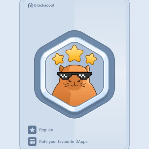 Blockscout ratings badge #204
