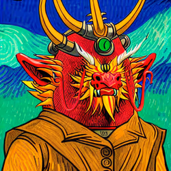 Gogh Dragon 1/7777