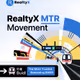 Galxe - RealtyX MTR Movement Postcard - Departure Station