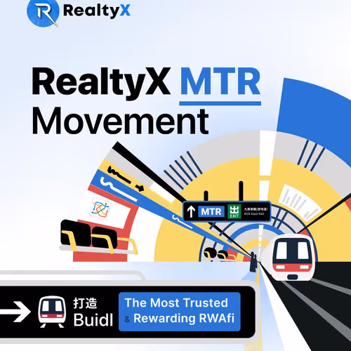 RealtyX MTR Movement Postcard - Departure Station