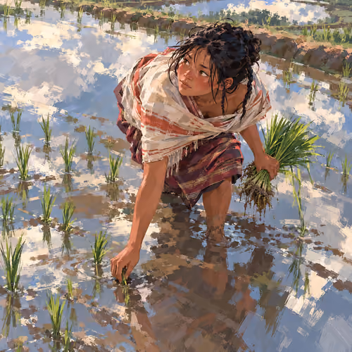 Rice Held the Highland Sky