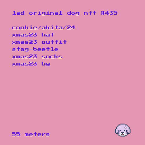 (IN KENNEL) Original DOG #435