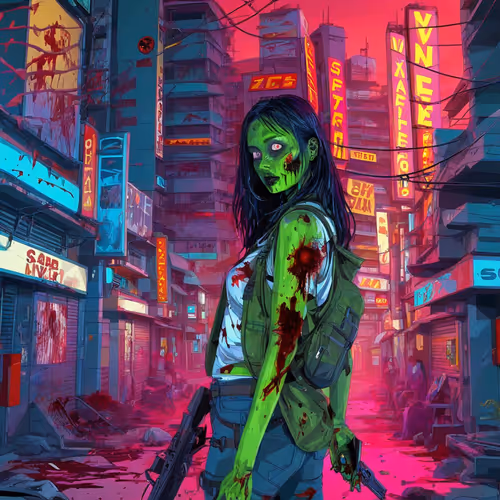 Girl Zombie 2