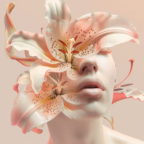 Lily On The Face