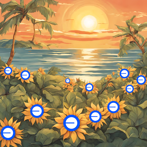 Base Summer Sunflowers